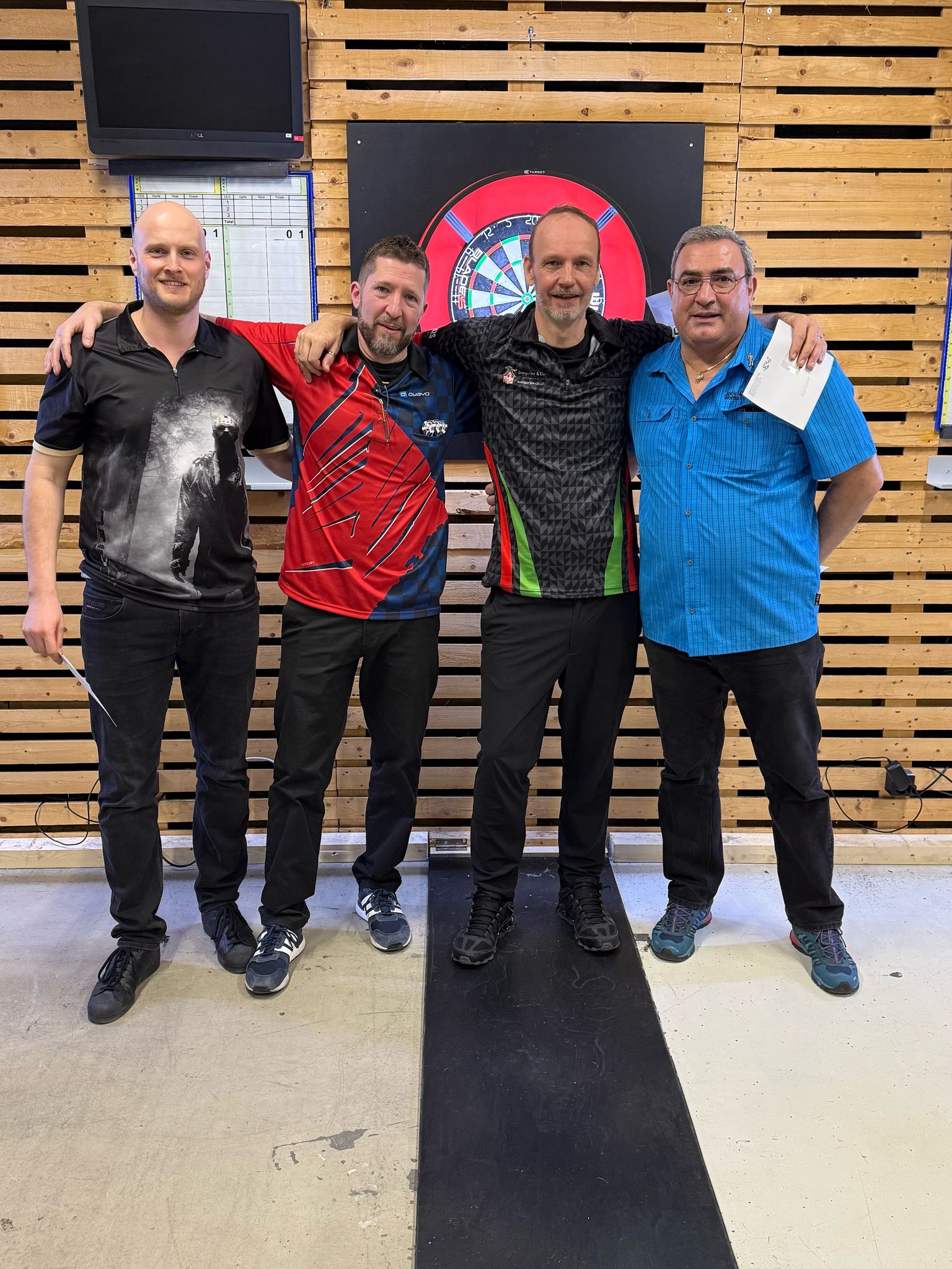 SDA Swiss Masters 2025 - Quarts de finales hommes : Jason Mauersberger, Alex Fehlmann, Reno Walraven et Jankidar Malla